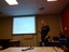 Gabriel gives a presentation about draft-knauf-p2psip-disco-00 @ SAMRG