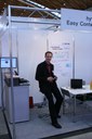 Fritz at our joined booth with link-lab at the Learntec 2007