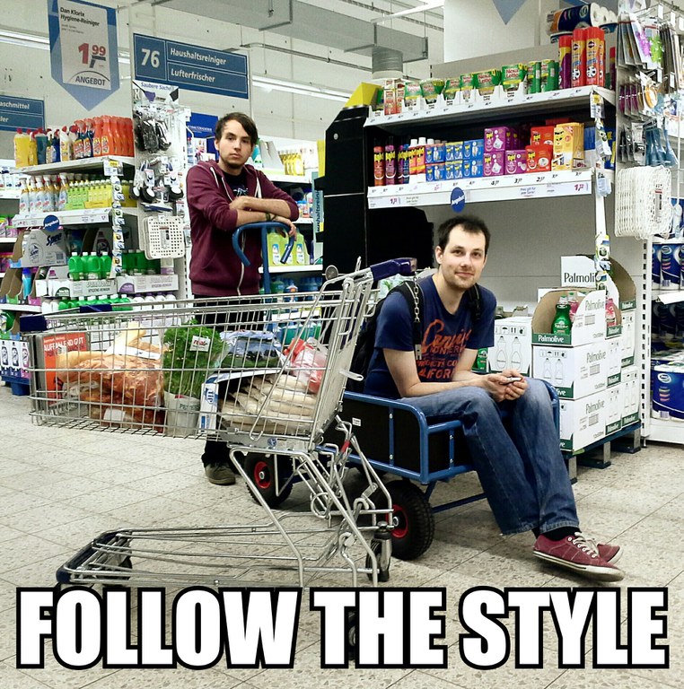 Follow the style