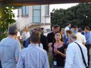 "Networking the networkers" at the speakers reception