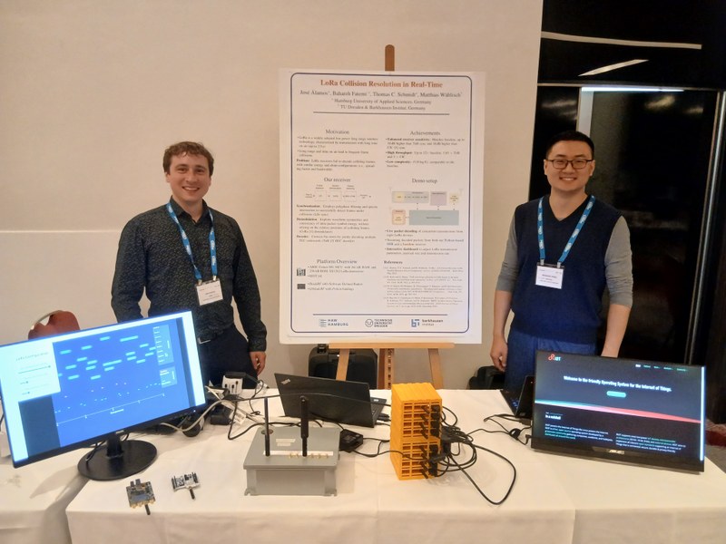 CoRa Demo on Display at INFOCOM CoRa Demo on Display at INFOCOM