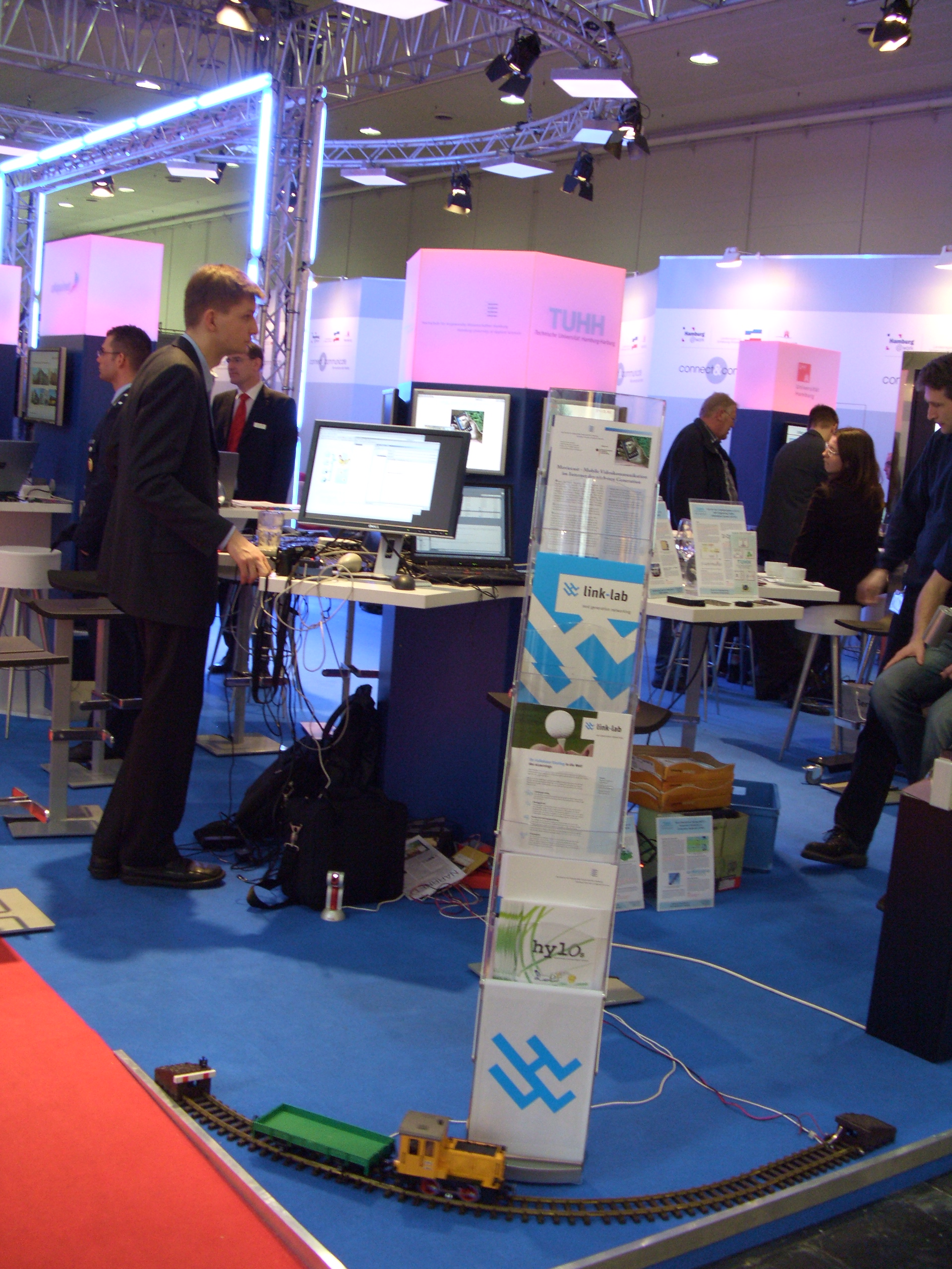 Our booth at CeBIT'08 