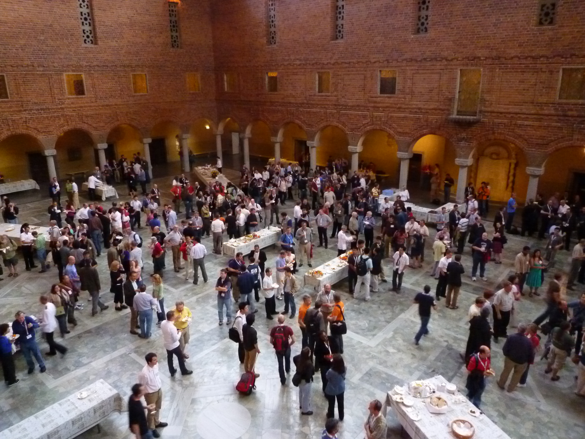 Welcome Reception at Stockholm City Hall