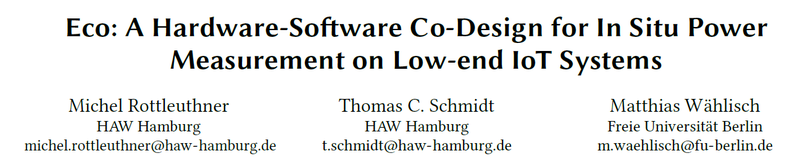 ECO Sensor Box: Paper Accepted at ACM SenSys WS ENSsys ECO Sensor Box: Paper Accepted at ACM SenSys WS ENSsys